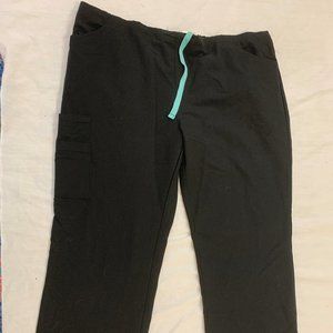 🦚🦚🦚 ALLHEART STRETCH SCRUB WOMENS MEDICAL STRETCH PANTS SIZE 2XL 🦚🦚🦚
